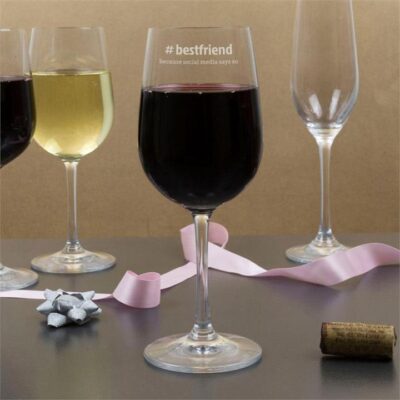 Hashtag Wine Glasses